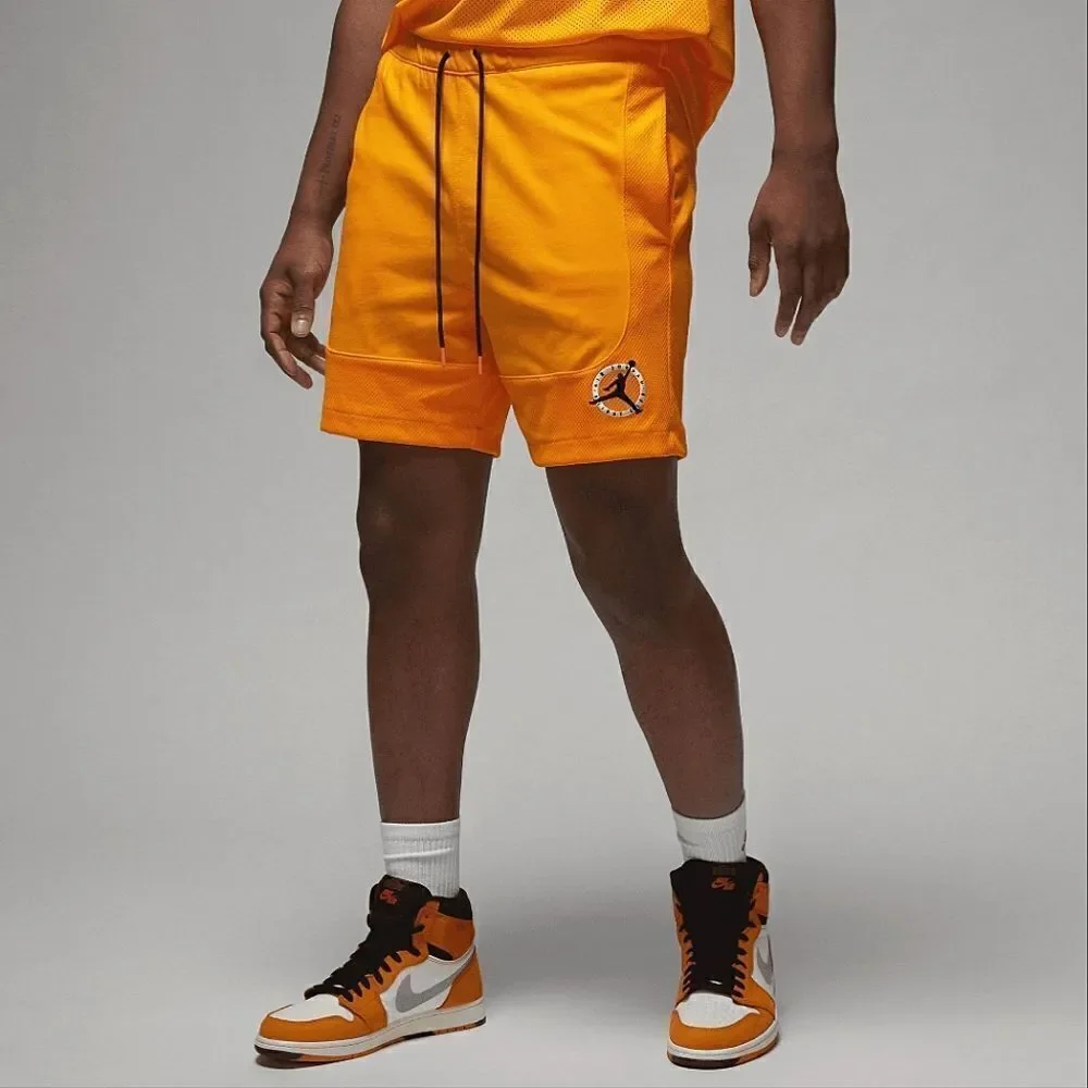 Nike Jordan Flight MVP Mens Short Pants Sundial DX9722-717 Bermuda Shorts New M